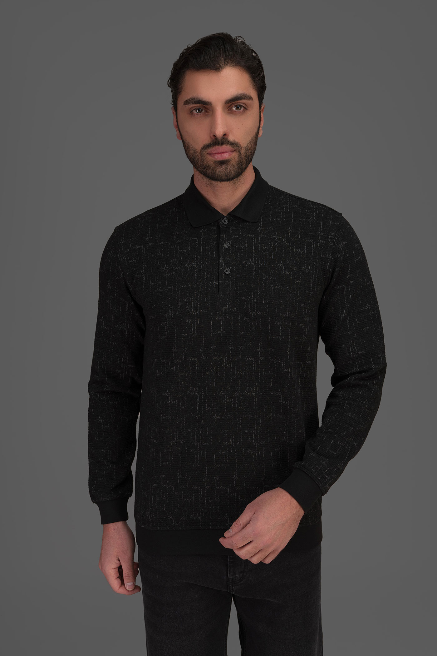 پلوشرت آستین بلند 160150