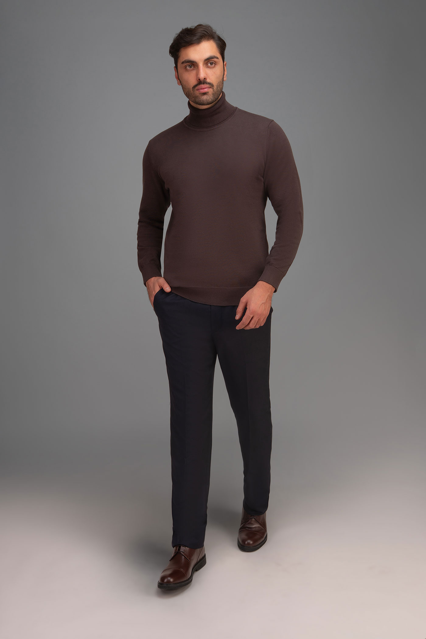 پلیور یقه اسکی مردانه 300027